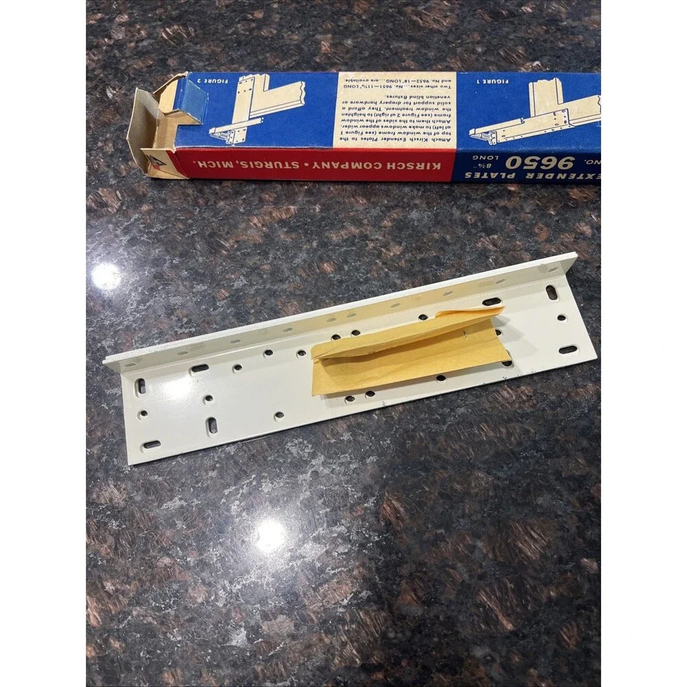Kirsch | Extender Plates | 9650 | 8 3/4 Long | Vintage